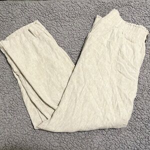 Briggs NY Tan Linen Women’s Pants